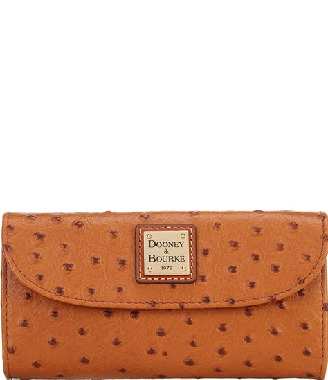 dooney bourke ostrich wallet